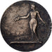 France, Medal, Femme aux Rameaux, Silvered bronze, EF(40-45)