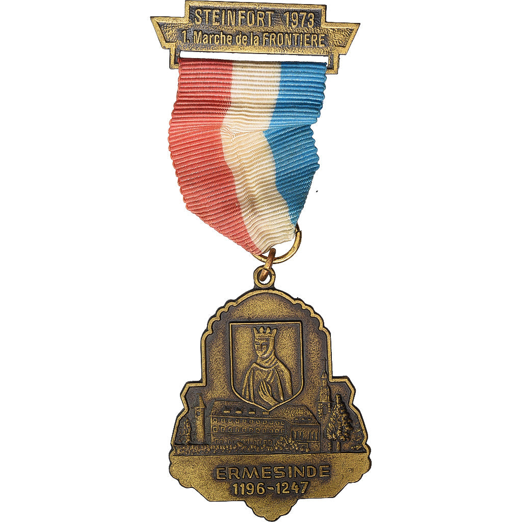 Luxemburg, Steinfort, Ermesinde, Medaille, 1973, Excellent Quality, Tin