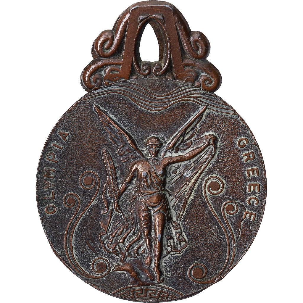 Griechenland, Medaille, Olympia, Bronze, Pince à Billets, VZ