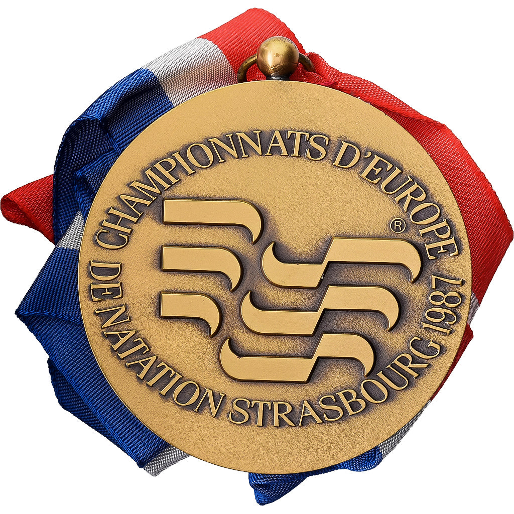 Francia, medaglia, Championnats d'Europe de Natation, Strasbourg, 1987, Bronzo