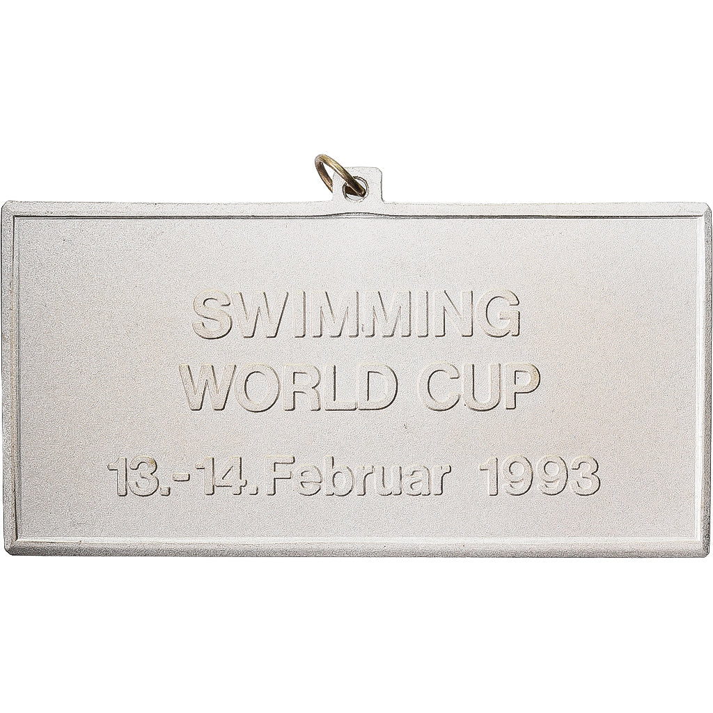 Germania, medaglia, Swimming World Cup, Gelsenkirchen, 1993, Silvered Metal, SPL