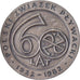 Polonia, medaglia, Polski Zwiazek Plywacki, 1982, Bronzo argentato, BB
