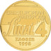 Croazia, medaglia, Arena European Waterpolo, Zagreb, 1998, Rame dorato, SPL-