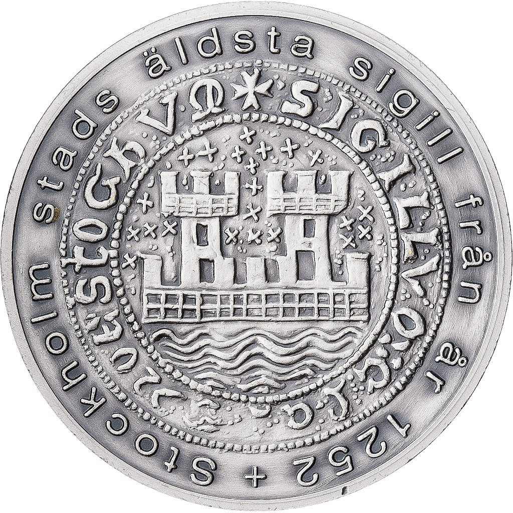 Svezia, medaglia, Olympiska Stadium, Stockholm, 2002, Bronzo argentato, SPL-
