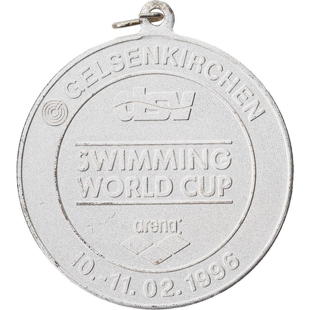 Deutschland, Medaille, Swimming World Cup, Gelsenkirchen, 1996, Silvered bronze