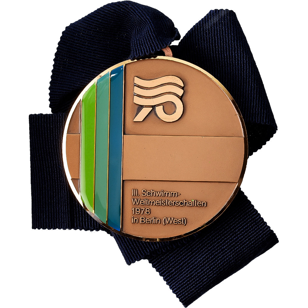 Germany, Medal, IIIème Schwimm-Weltmeisterschalten in Berlin, 1978, Bronze