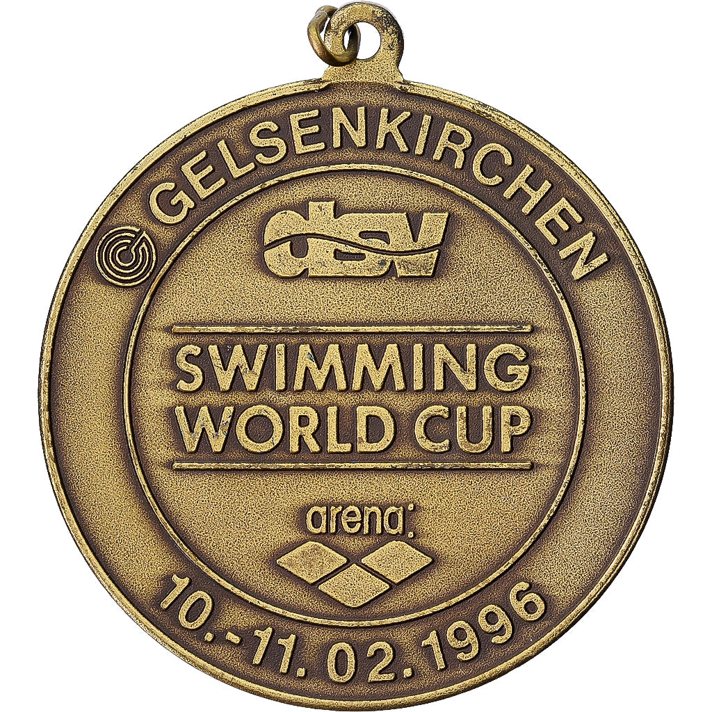 Germany, Medal, Swimming World Cup, Gelsenkirchen, 1996, Silvered bronze