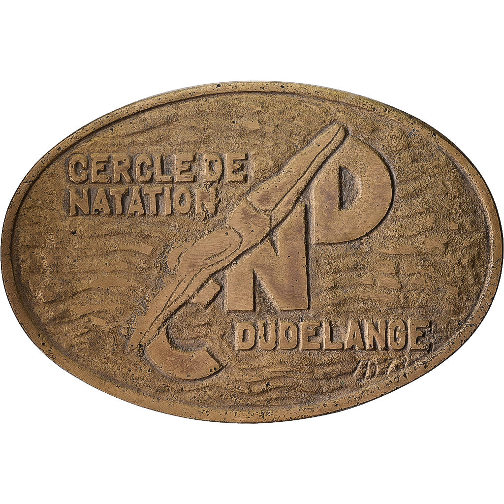 Luxemburg, Medaille, Cercle de Natation de Dudelange, Messing, SS