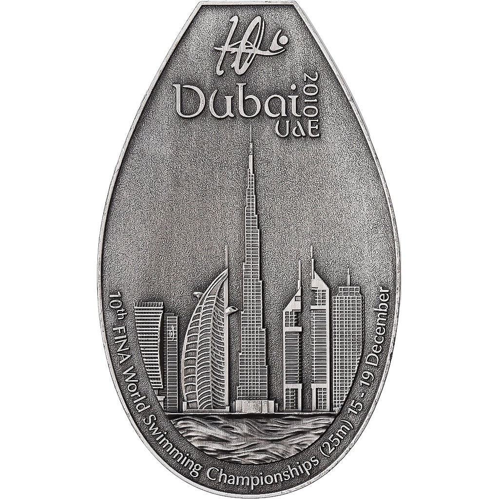 United Arab Emirates, Medal, 10th FINA World Swimming Championships, Dubaï