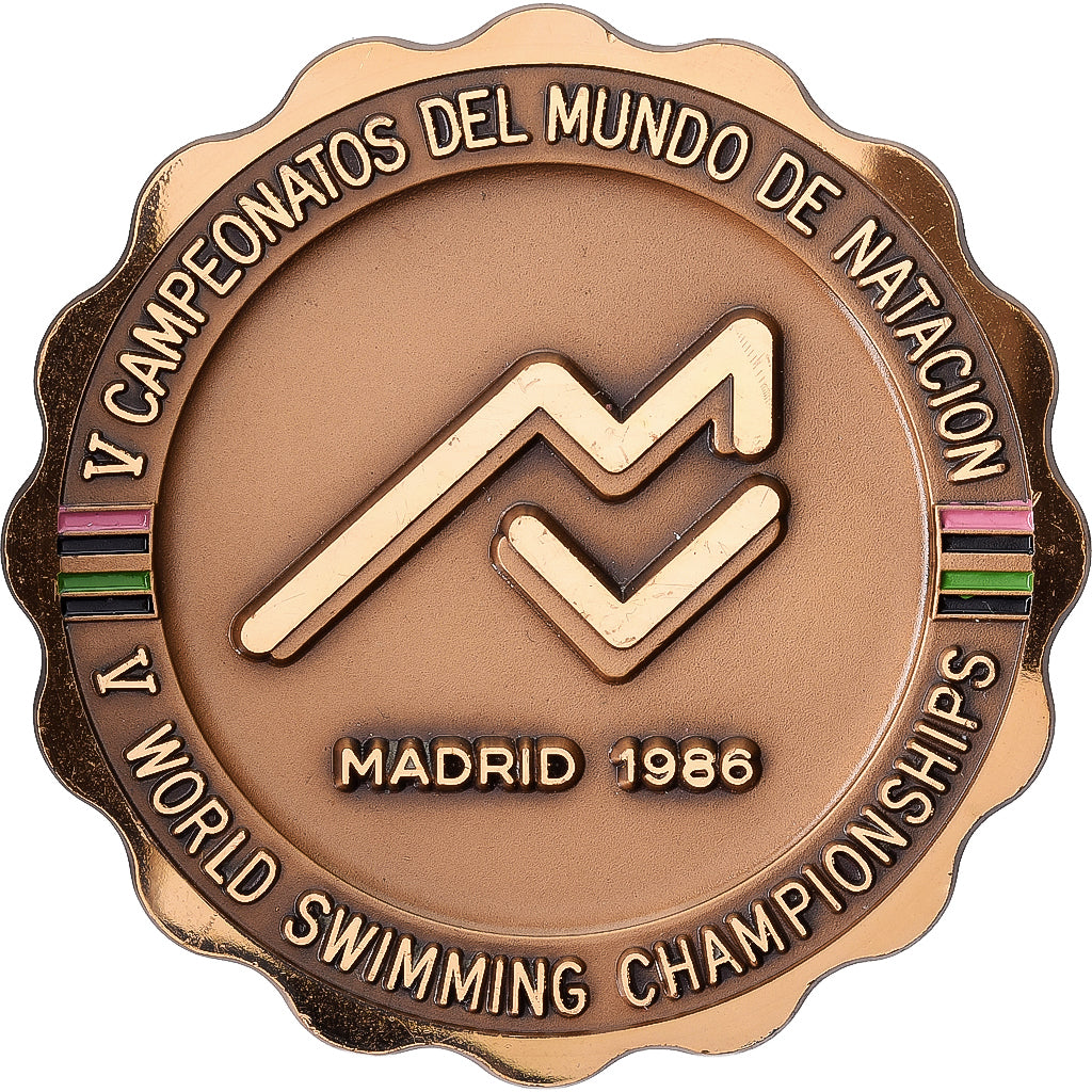 Spanien, Medaille, V Campeonatos del Mundo de Natacion, Madrid, 1986, Bronze, VZ