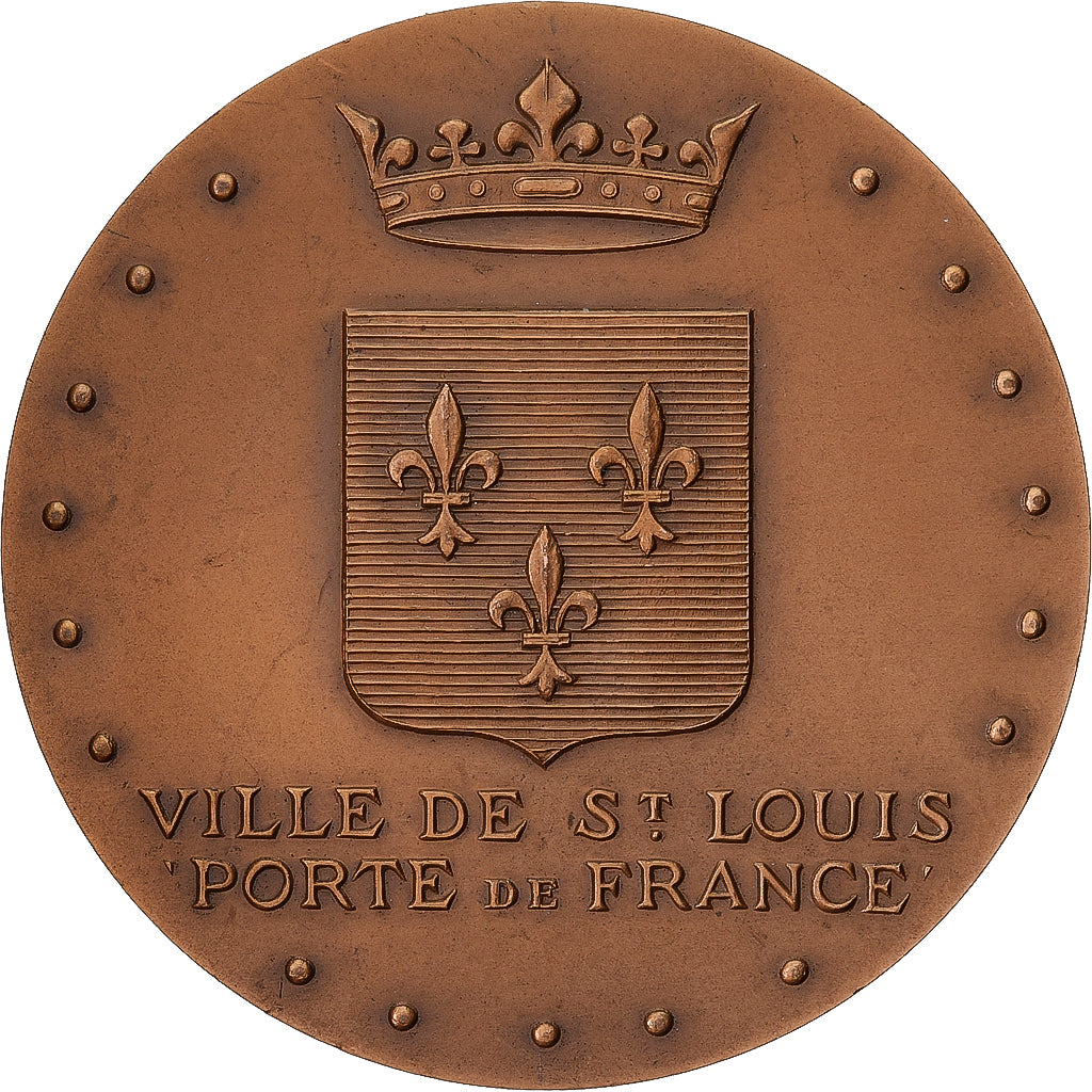 Francia, medalla, Ville de Saint-Louis, Gala, O.M.S, 1967, Bronce, EBC