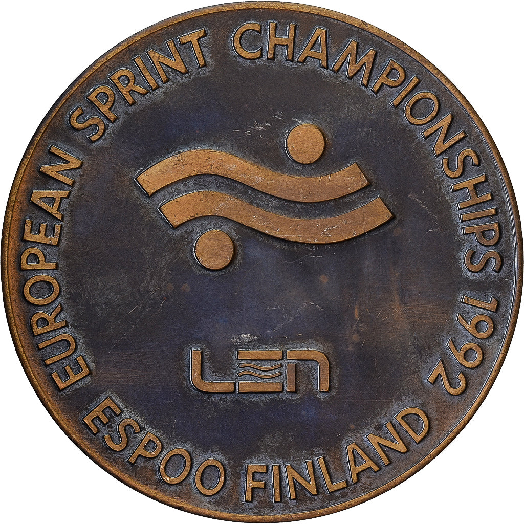 Finland, Medal, European Sprint Championships, 1992, Bronze, Natation, AU(55-58)