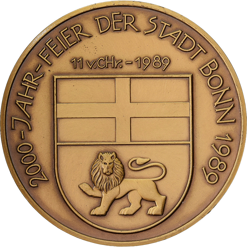 Germany, Medal, 2000 Jahr Feier der Stadt Bonn, 1989, Bronze, MS(63)
