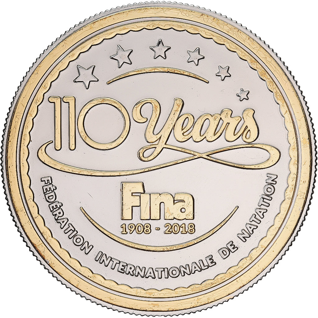 Francia, medalla, 110 ans, Fédération Internationale de Natation, 2018