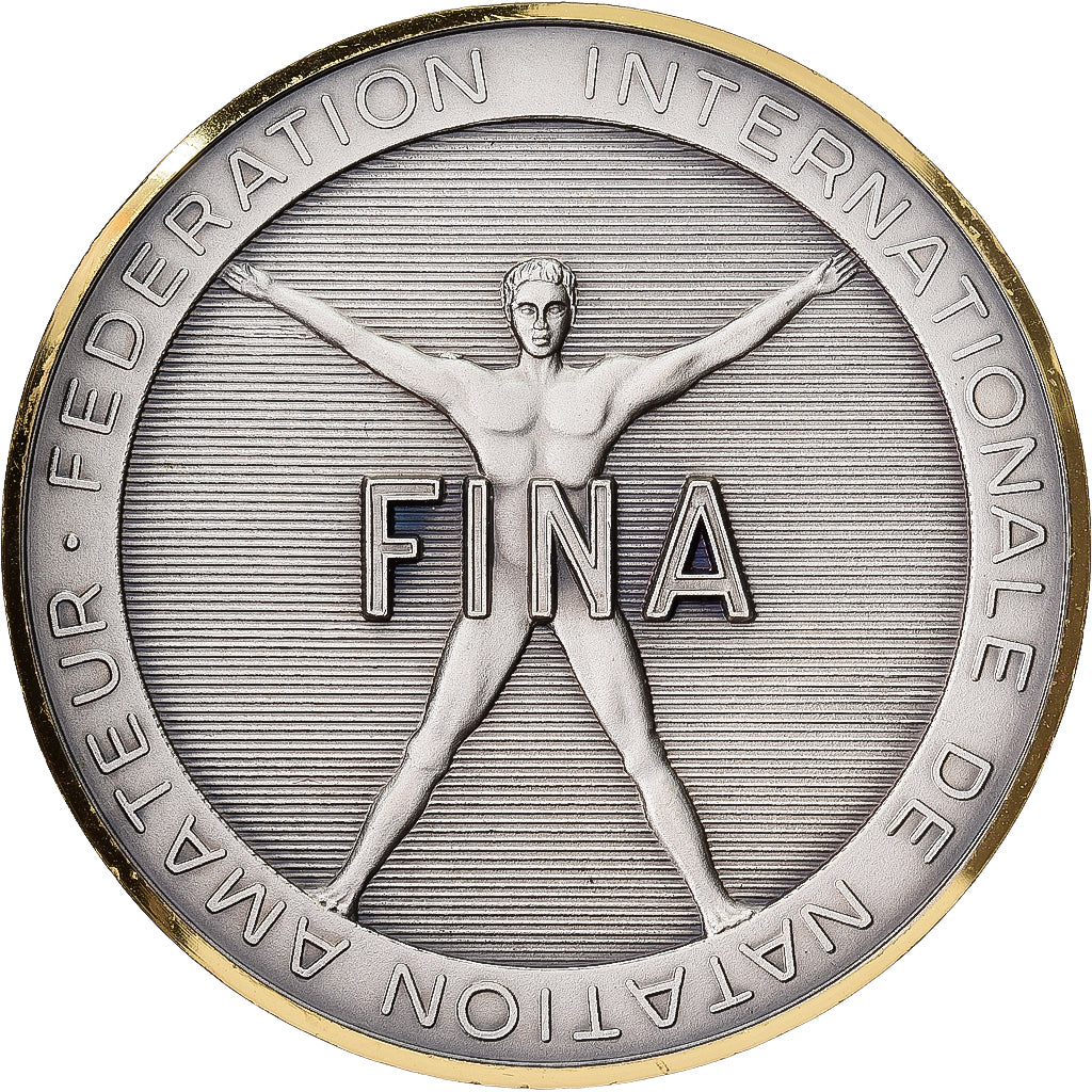 Frankreich, Medaille, Fédération Internationale de Natation Amateur, Silvered