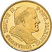 Vatican, Médaille, Le Pape Jean-Paul II, 1980, Or, FDC, Rousseau