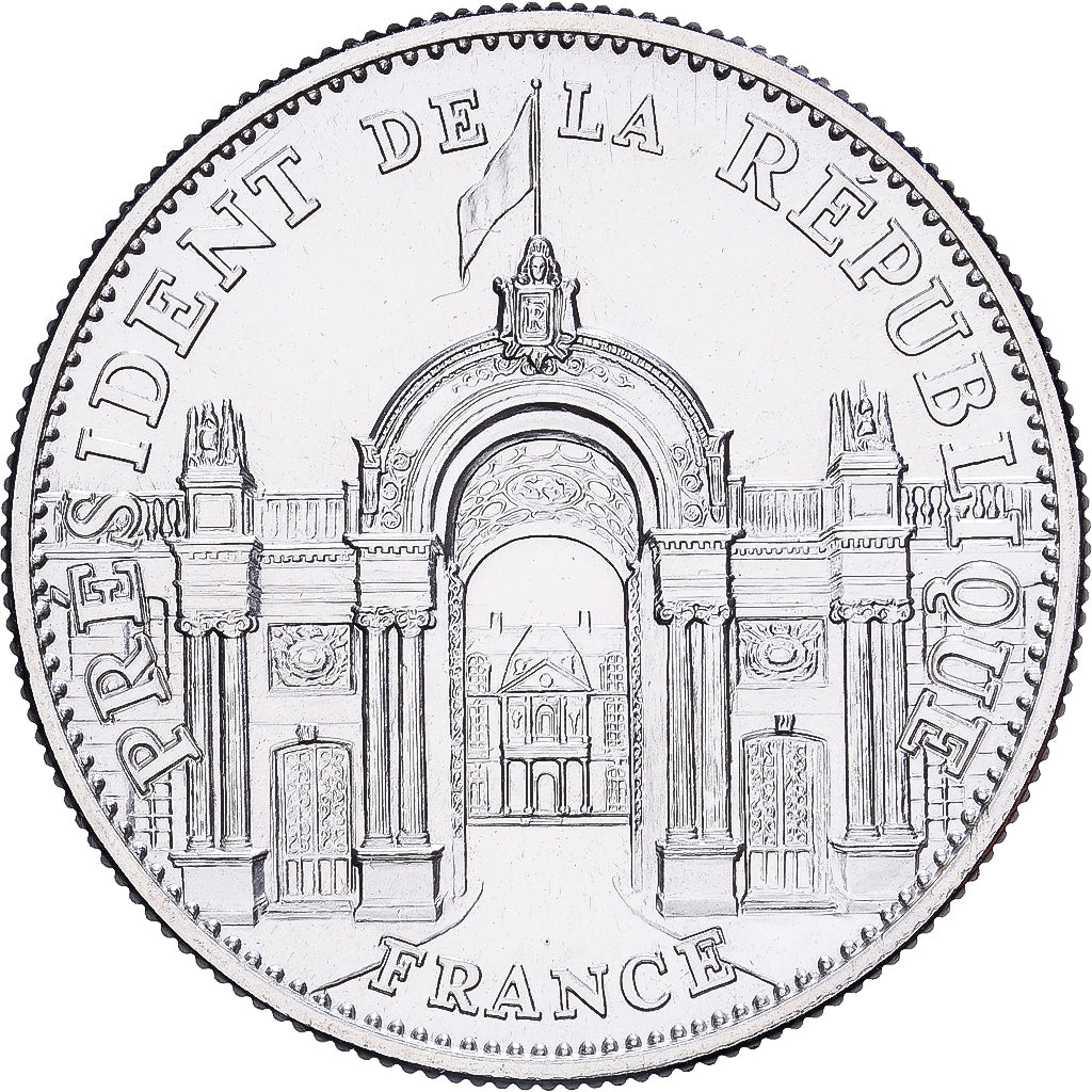 France, Medal, François Mitterrand, Président de la République, 1981, Silver