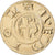 France, Medal, Reproduction, Denier de Charlemagne, Copper-Nickel Gilt, MDP