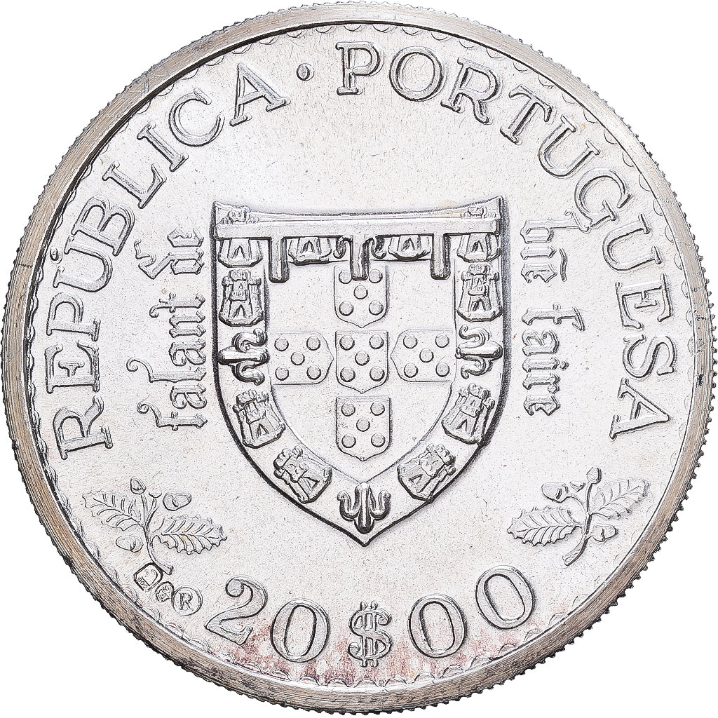 Portugal, Medal, Reproduction 20 Escudos, 1960, Silver, MS(63)