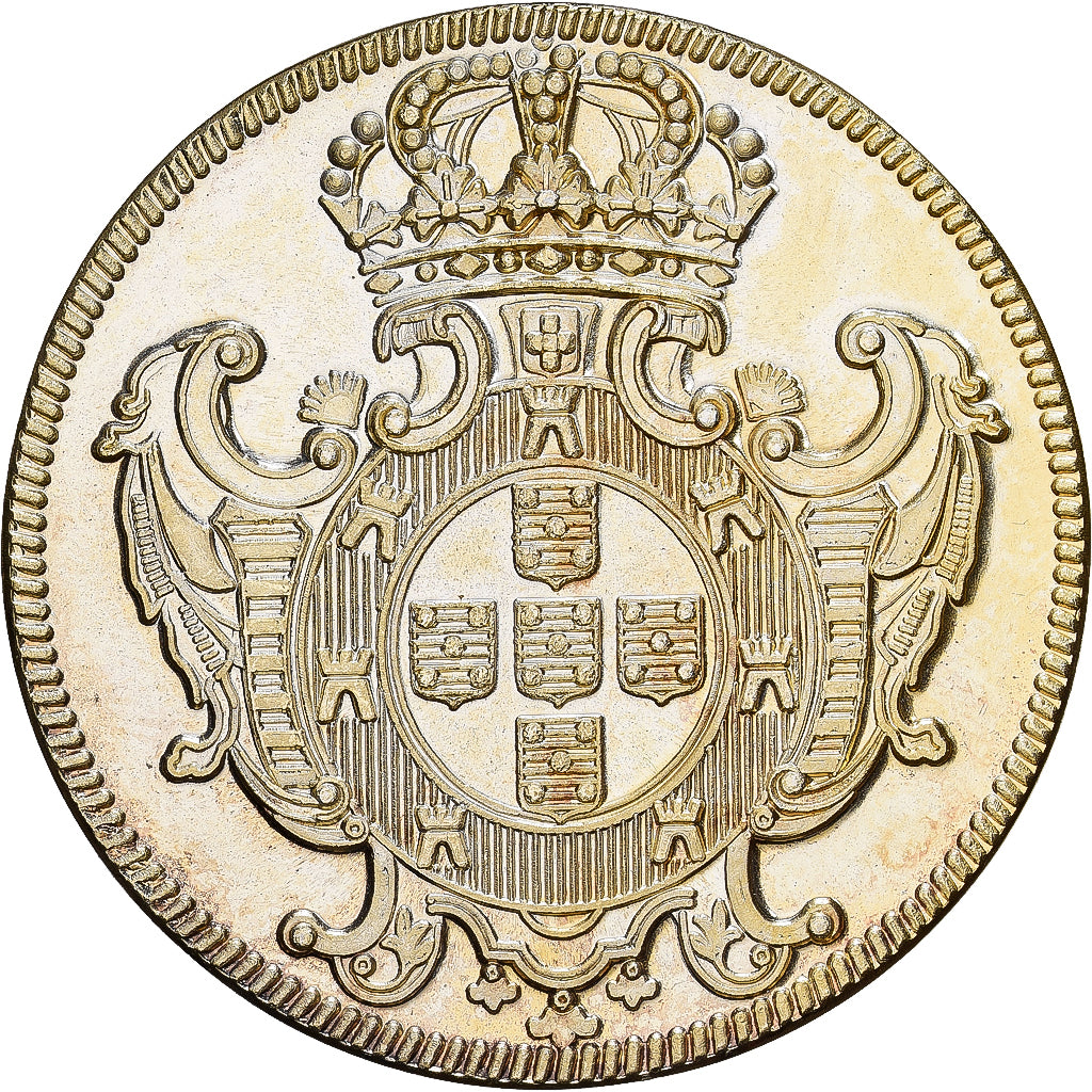Portugal, Medal, Reproduction Dobra Jean V, Vermeil, MS(63)