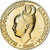 Portugal, Médaille, Reproduction Peça, 7500 Reis, Maria II, Vermeil, SPL