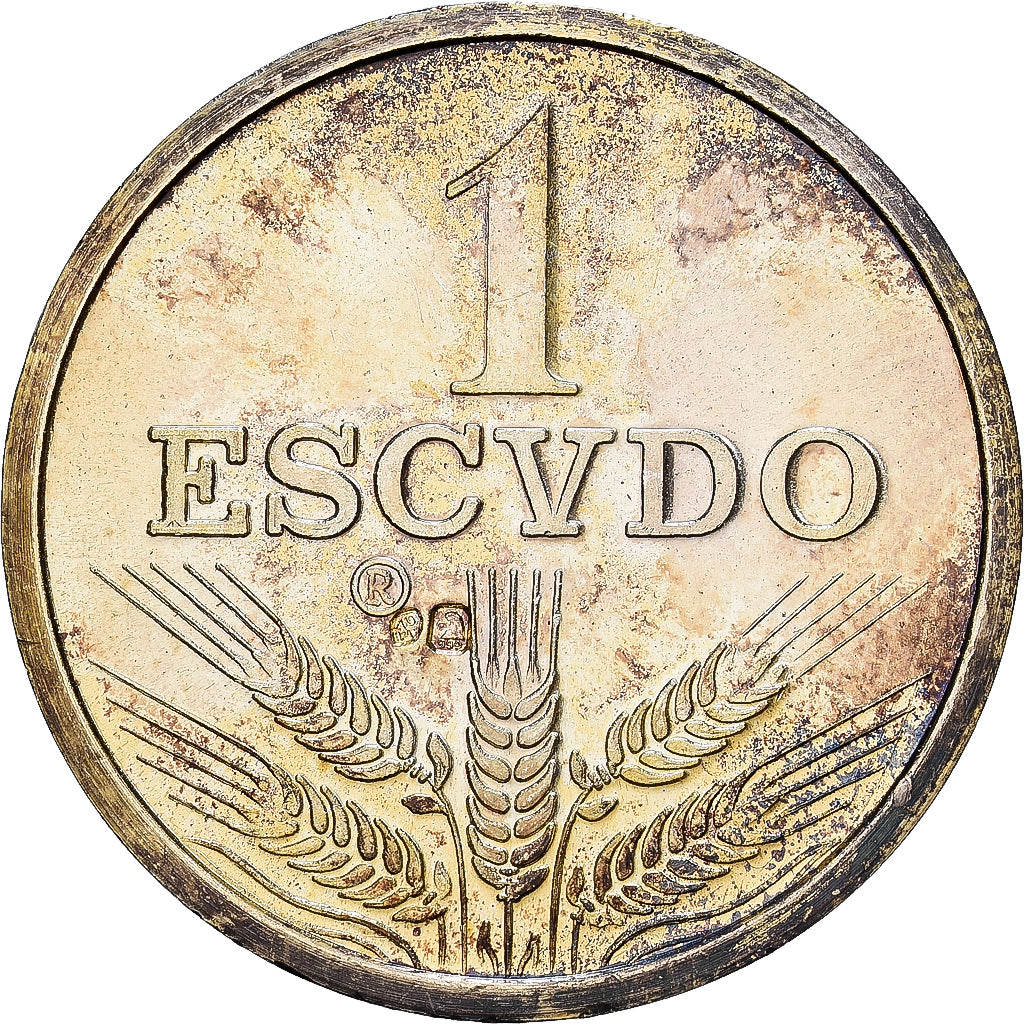 Portugal, medal, Reproduction Escudo, 1969, Vermeil, MS(63)