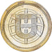 Portugal, medalha, Reproduction 5 Centavos, Vermeil, MS(63)