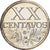 Portugal, medalha, Reproduction 20 Centavos, Vermeil, MS(63)