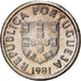 Portugal, medal, Reproduction Escudo, 1981, Vermeil, MS(63)