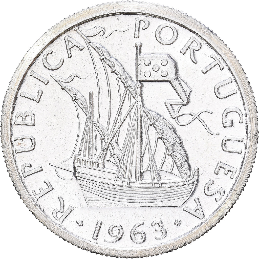 Portugal, Médaille, Reproduction 5 Escudos, 1963, Argent, SPL