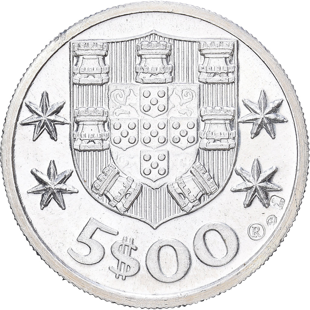 Portugal, Médaille, Reproduction 5 Escudos, 1963, Argent, SPL
