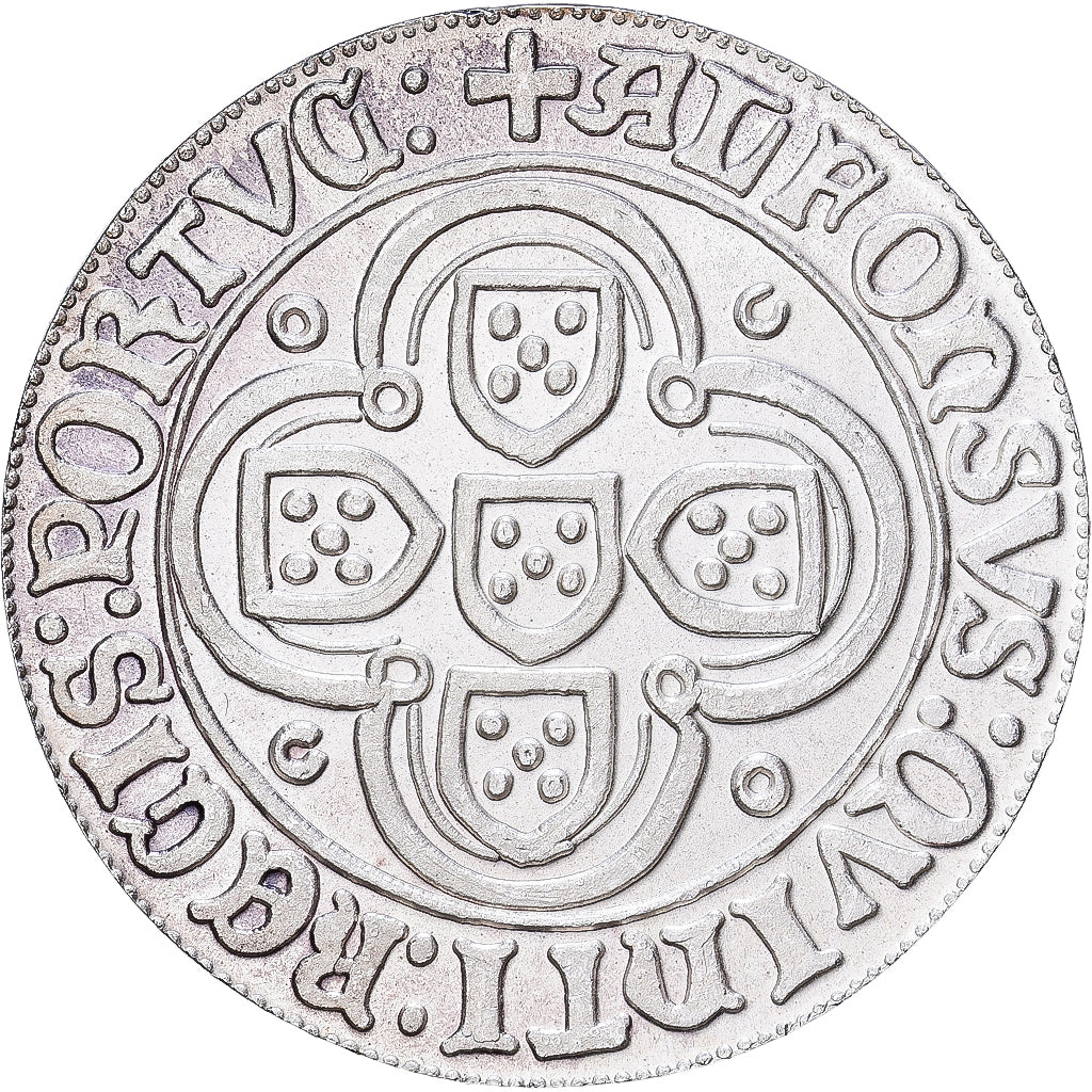 Portugal, Medal, Reproduction Real Grosso, Alphonse V, Silver, MS(63)
