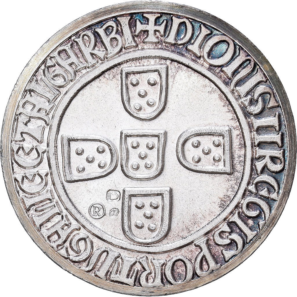 Portugal, Medal, Reproduction Tornês, Dinis I, Silver, MS(63)