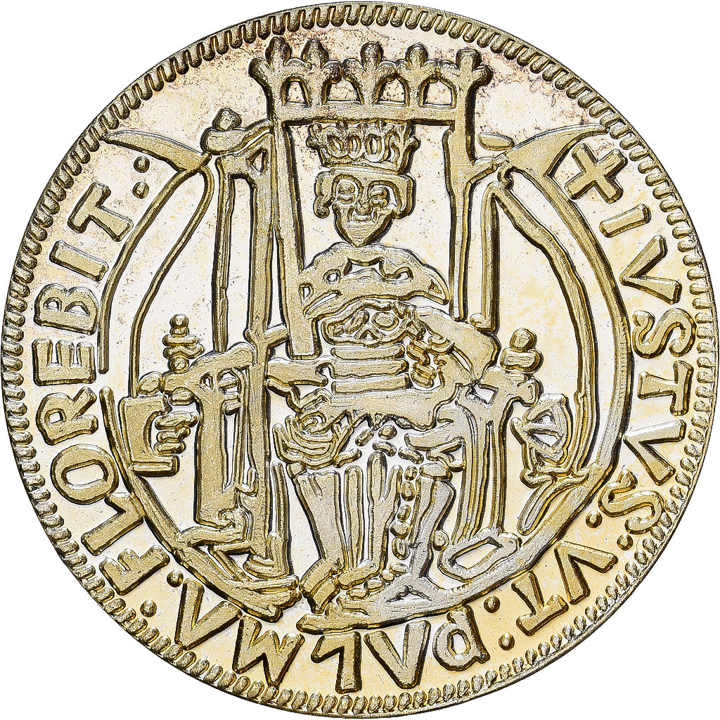 Portugal, medal, Reproduction Justo - Jean II, Vermeil, MS(63)