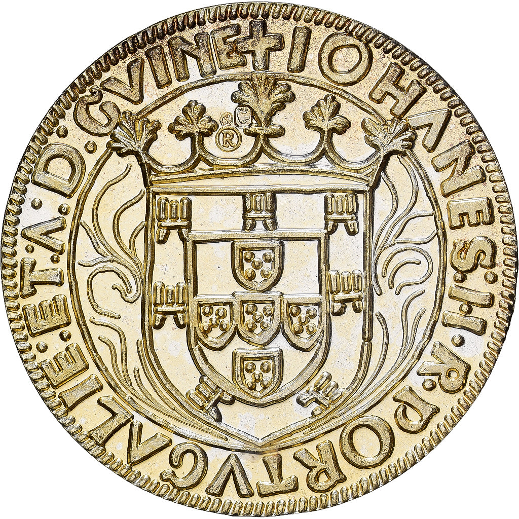 Portugal, medal, Reproduction Justo - Jean II, Vermeil, MS(63)