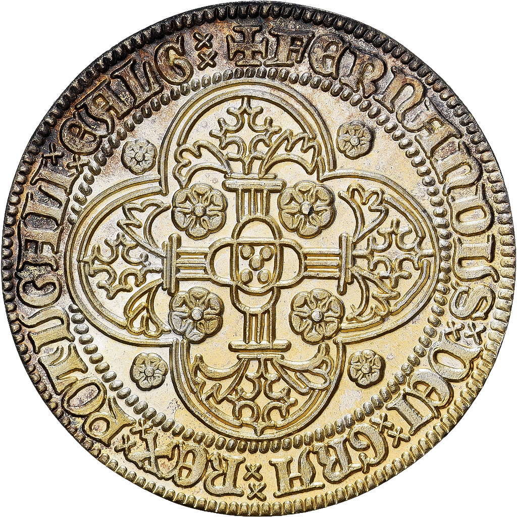 Portugal, Medal, Reproduction, Ferdinand Ier, Vermeil, MS(63)