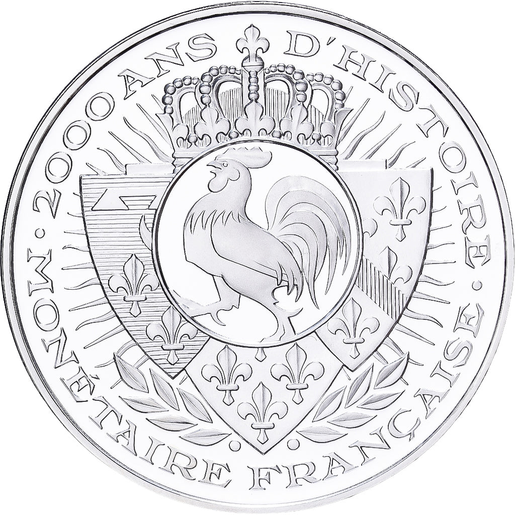 France, Médaille, Histoire Monétaire, Franc à Cheval, Argent, FDC
