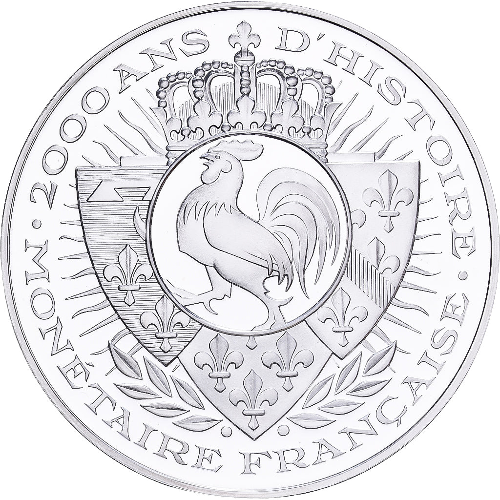 Frankreich, Medaille, Histoire Monétaire, Denier de Paris, Silber, STGL