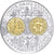 Francja, medal, Histoire Monétaire, Unité dans la Diversité, Srebro