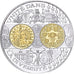 Francja, medal, Histoire Monétaire, Unité dans la Diversité, Srebro