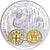 Francja, medal, Histoire Monétaire, Denier Tournois, Srebro, MS(65-70)