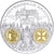 France, Medal, Histoire Monétaire, Angelot d'Or, Silver, MS(65-70)
