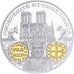 Francja, medal, Histoire Monétaire, Denier Parisis, Louis VII, Srebro