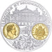 France, Medal, Histoire Monétaire, 20 Francs Or Napoléon III, Silver