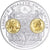 France, Medal, Histoire de la Monnaie Française, Ecu Constitutionnel, Silver