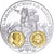 Francia, medalla, 2000 Ans d'Histoire Monétaire, 1 Franc Napoléon Ier, Plata