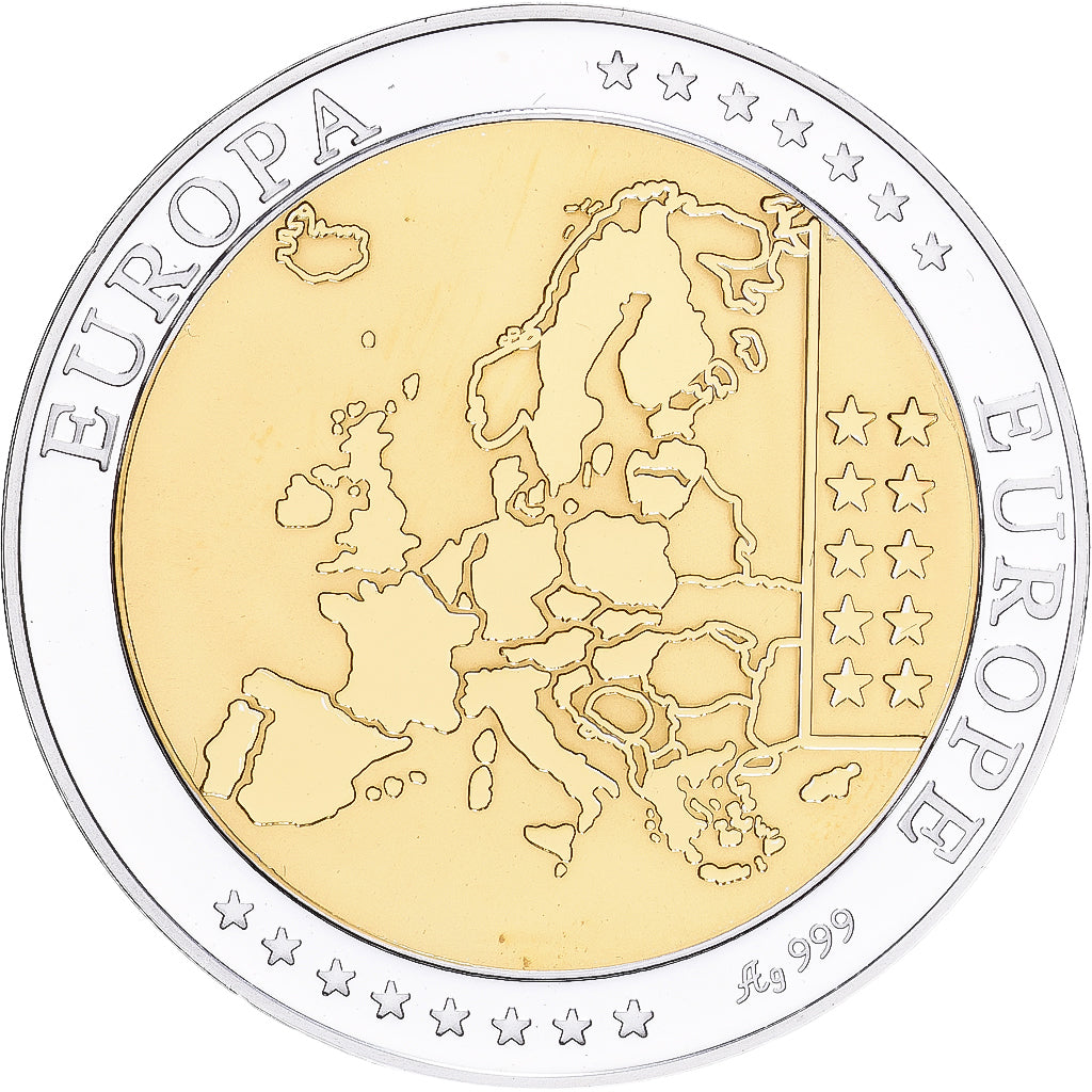 Monaco, medal, Europa, Srebro, MS(65-70)