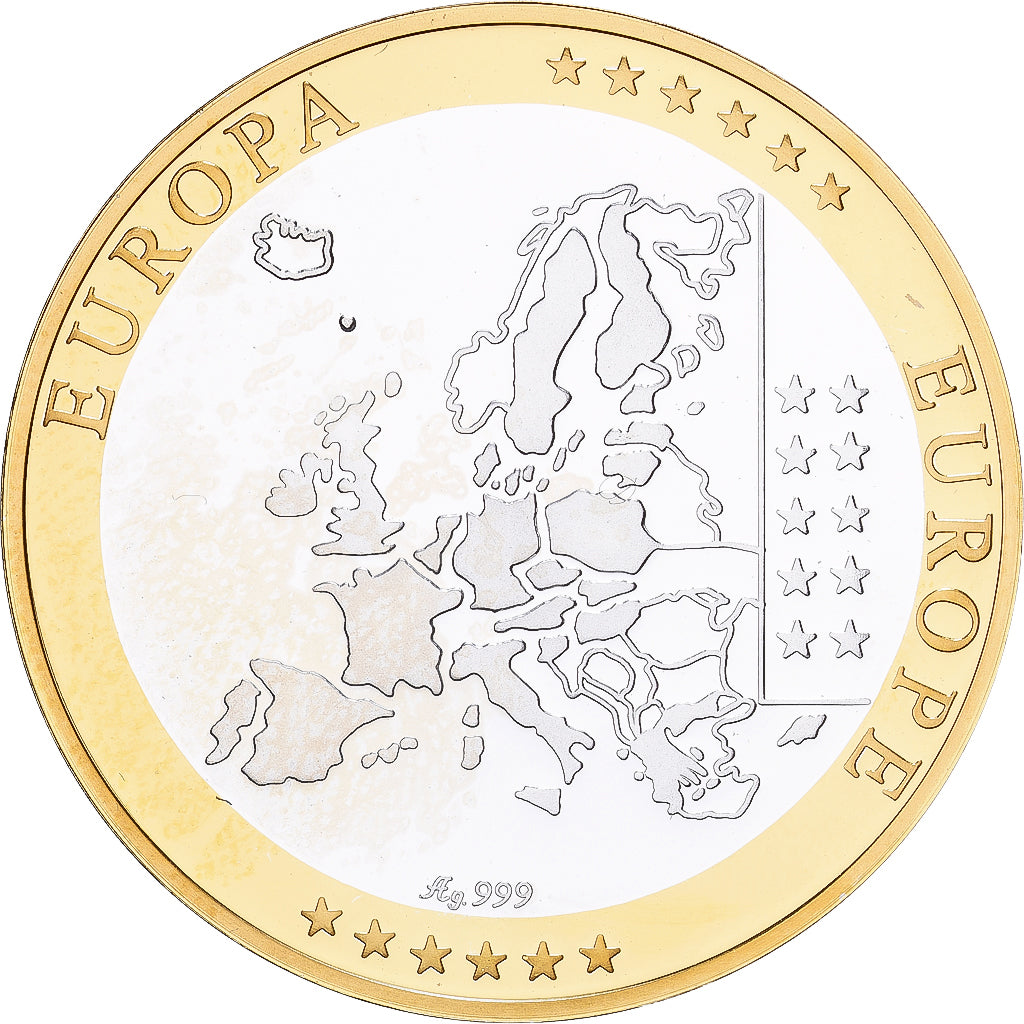 Monaco, Médaille, Europa, Argent, FDC