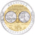 Belgia, medal, Europa, Srebro, MS(65-70)
