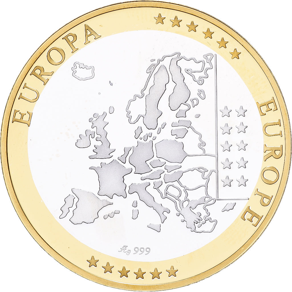 Estonia, Medal, Europa, Silver, MS(65-70)